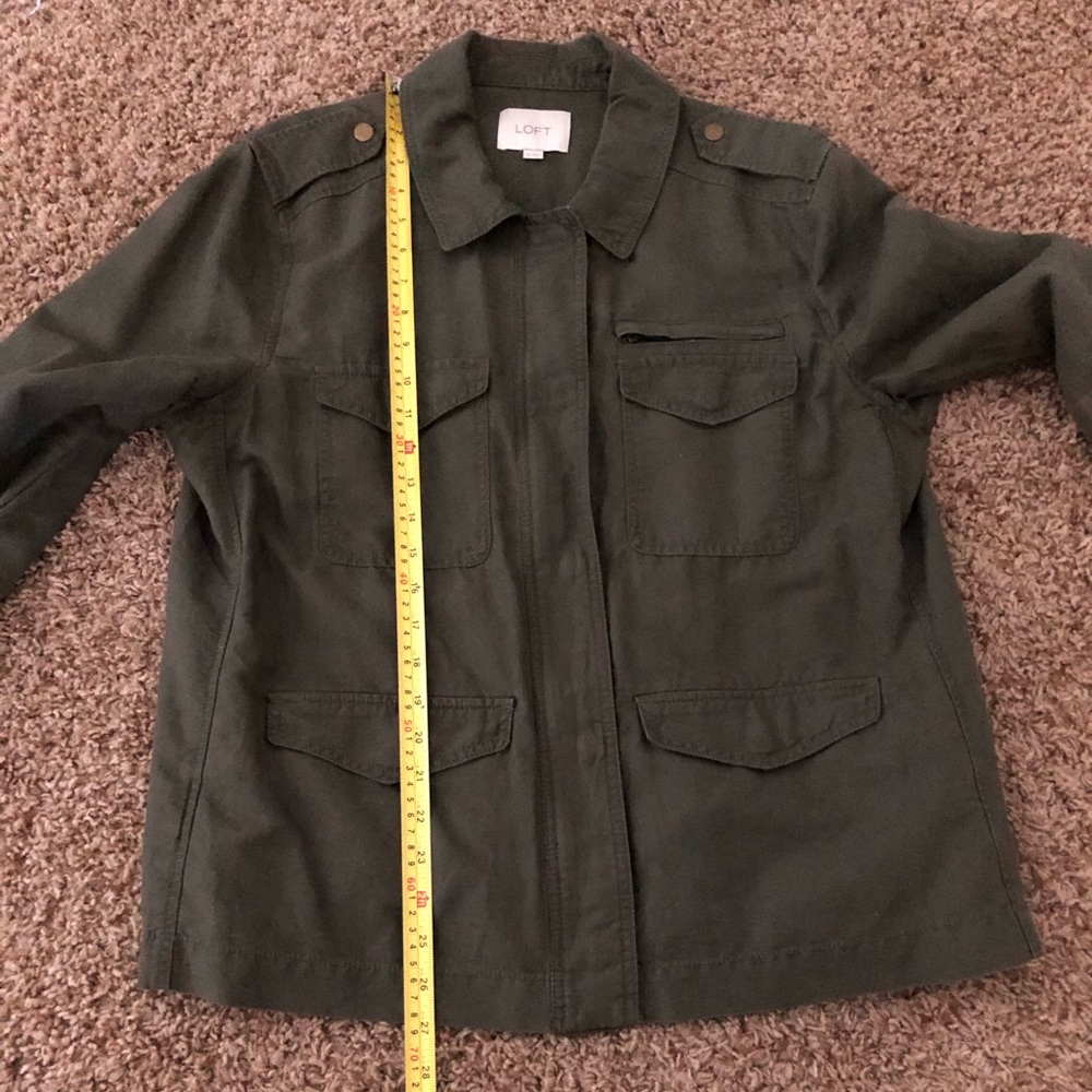 Loft Utility Jacket Euc!!! Size Xl - image 6